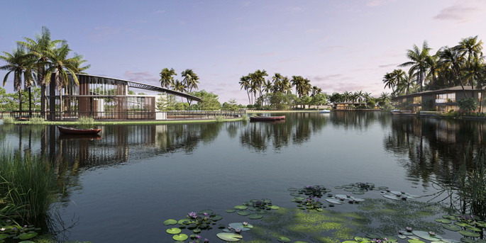 Arvind Aqua City Township View