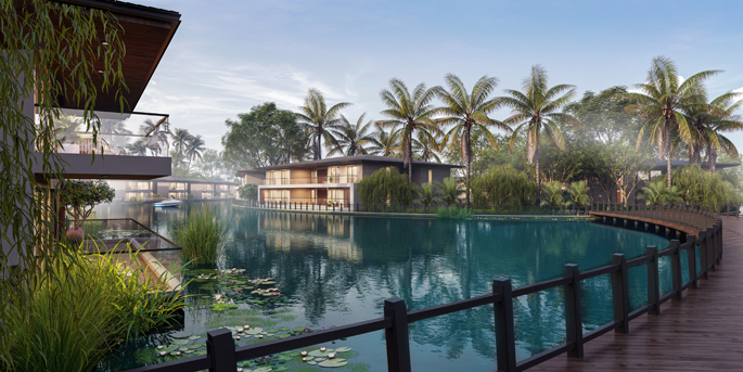 Water Villas at Arvind Aqua City